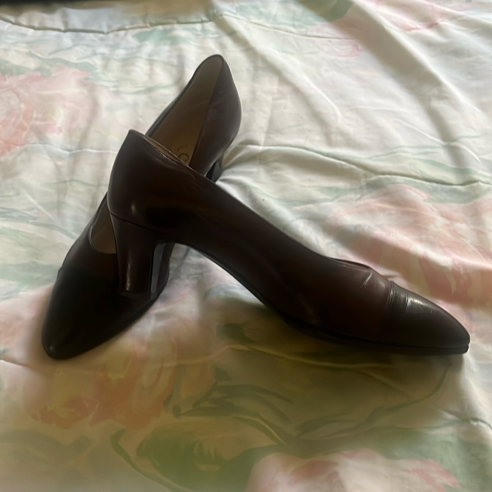 Chanel vintage shoes in Brown and black
